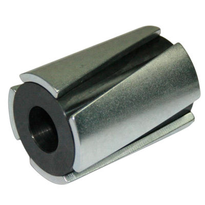 N52 Neodymium Permanent Magnets Skew Cut Industrial Sheet Magnets for Motor and Generator Applications