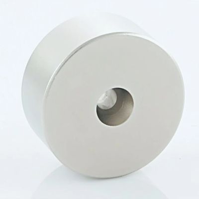 Customized Neodymium Magnets with Flux Nickel Coating Operating Temp 80C-250C